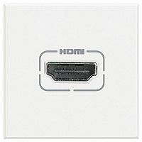 Розетка HDMI AXOLUTE, белый |  код. HD4284 |  Bticino
